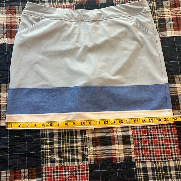 Adidas Blue and White Mini Skort - Picture 11 of 11